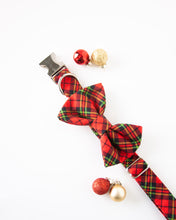 Load image into Gallery viewer, Holiday Plaid Dog Collar (Personalization Available)
