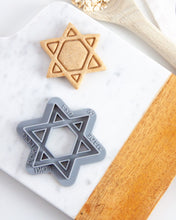 Load image into Gallery viewer, Star of David Cookie Cutter -  Hanukkah Dog Cookie Cutter