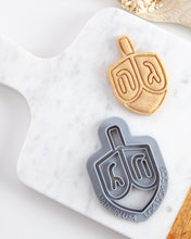 Load image into Gallery viewer, Dreidel Cookie Cutter -  Hanukkah Dog Cookie Cutter