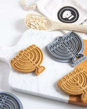 Load image into Gallery viewer, Menorah Cookie Cutter -  Hanukkah Dog Cookie Cutter