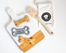 Load image into Gallery viewer, Oy Vey! Cookie Cutter -  Hanukkah Dog Cookie Cutter