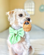 Cargar imagen en el visor de la galería, Cortador de galletas de canasta de Pascua con forma de perro "Some Bunny Loves You"