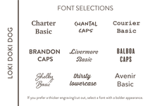 Charger l'image dans la galerie, Planche de charcuterie (PERSONNALISÉE) conçue avec un choix de style de police et de libellé