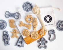 Load image into Gallery viewer, Classic Christmas Dog Treat Cookie Cutter Bundle (BUNDLE of 8)