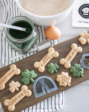 Load image into Gallery viewer, St Patrick's Day Bone Shaped Dog Biscuit Cookie Cutters