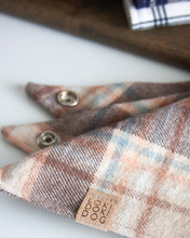 Cargar imagen en el visor de la galería, Countryside Plaid Flannel Dog Bandana (Personalization Available)
