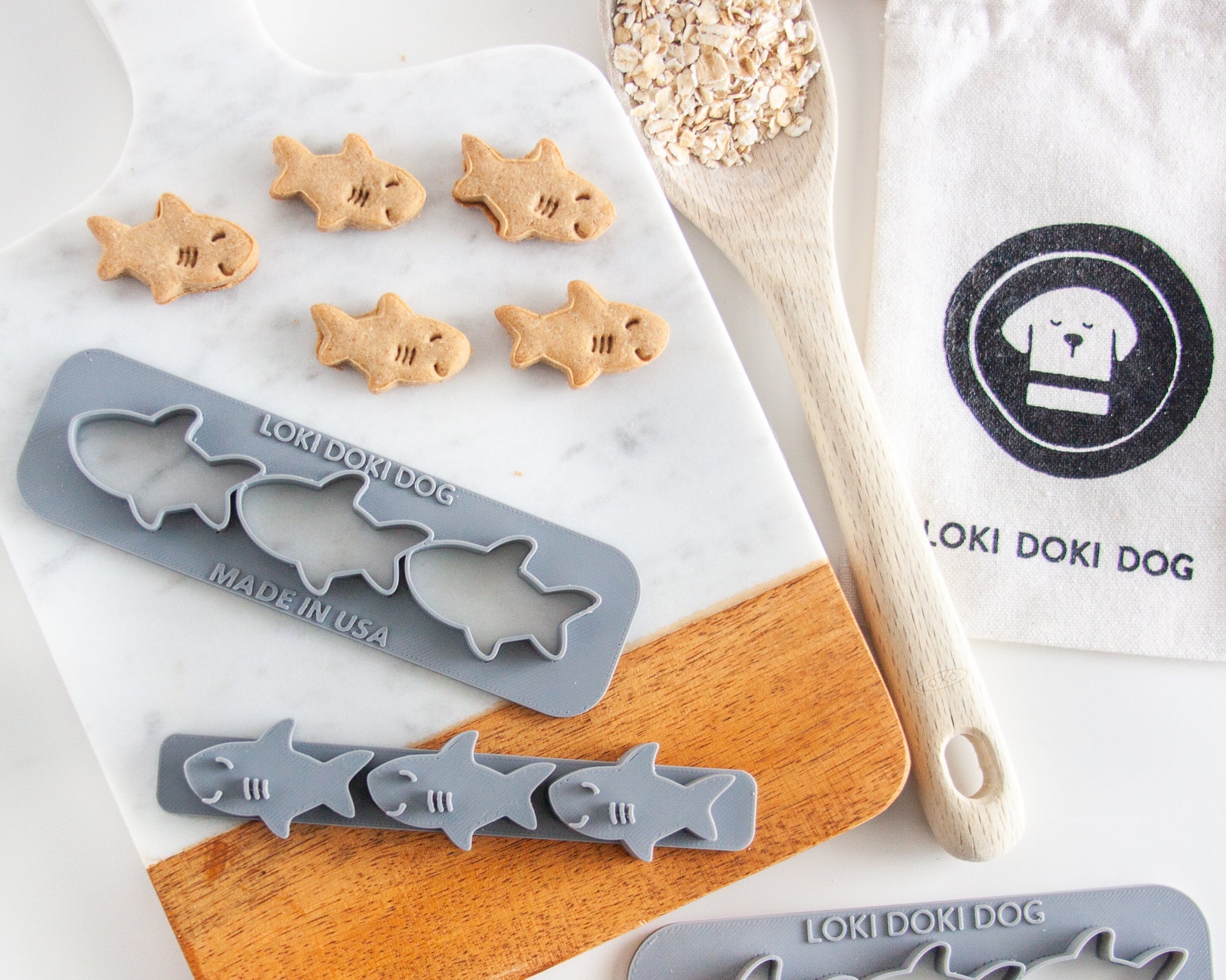 Shark Multi-Cutter (MINI SIZE) Sets Available with Optional Stamp