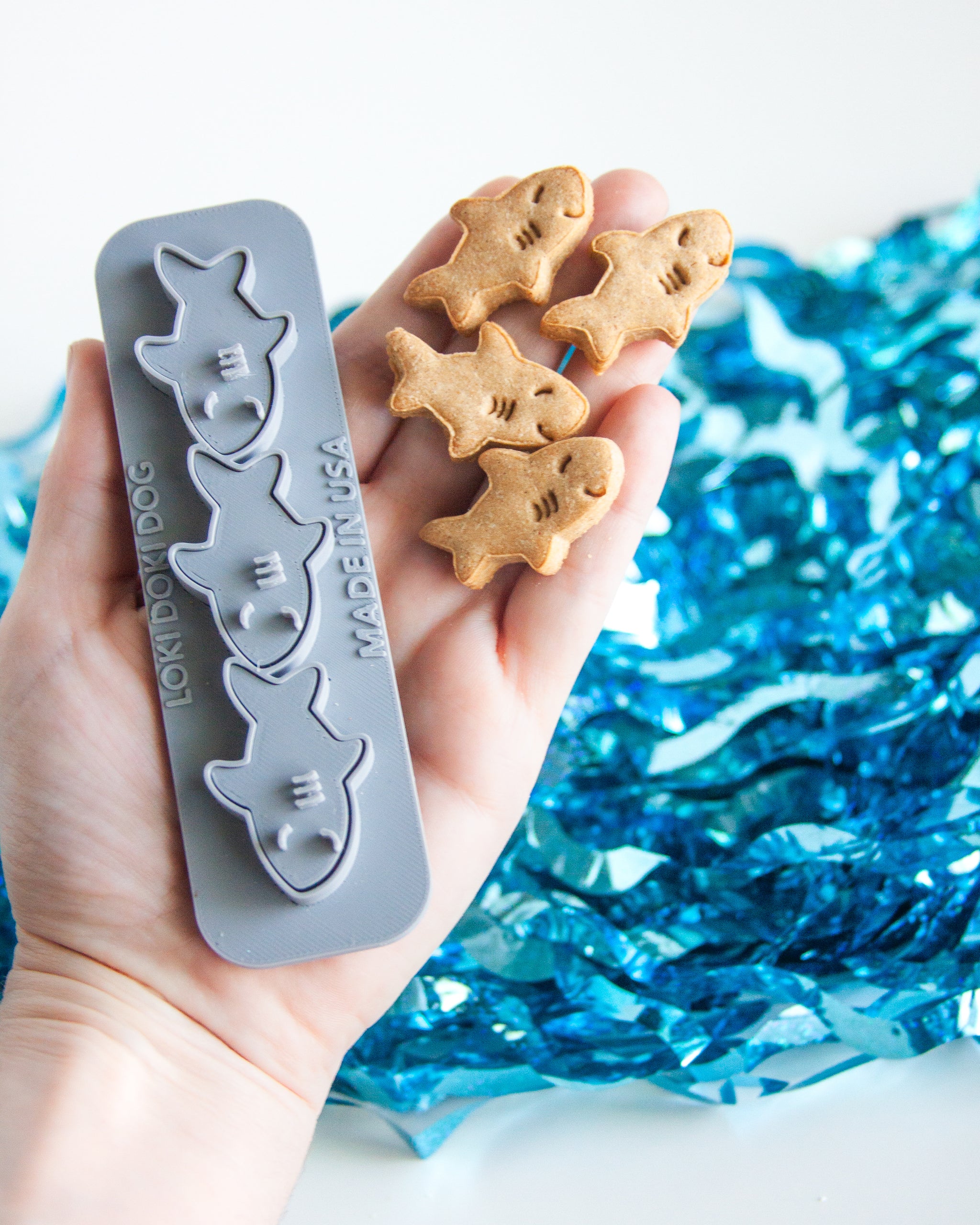 Shark Multi-Cutter (MINI SIZE) Sets Available with Optional Stamp