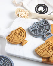 Load image into Gallery viewer, Set of 3 Hanukkah Cookie Cutters-  Hanukkah Dog Cookie Cutters

