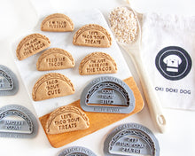 Charger l&#39;image dans la galerie, TACO Cookie Cutter WITH WORDS (Multiple Styles Available)
