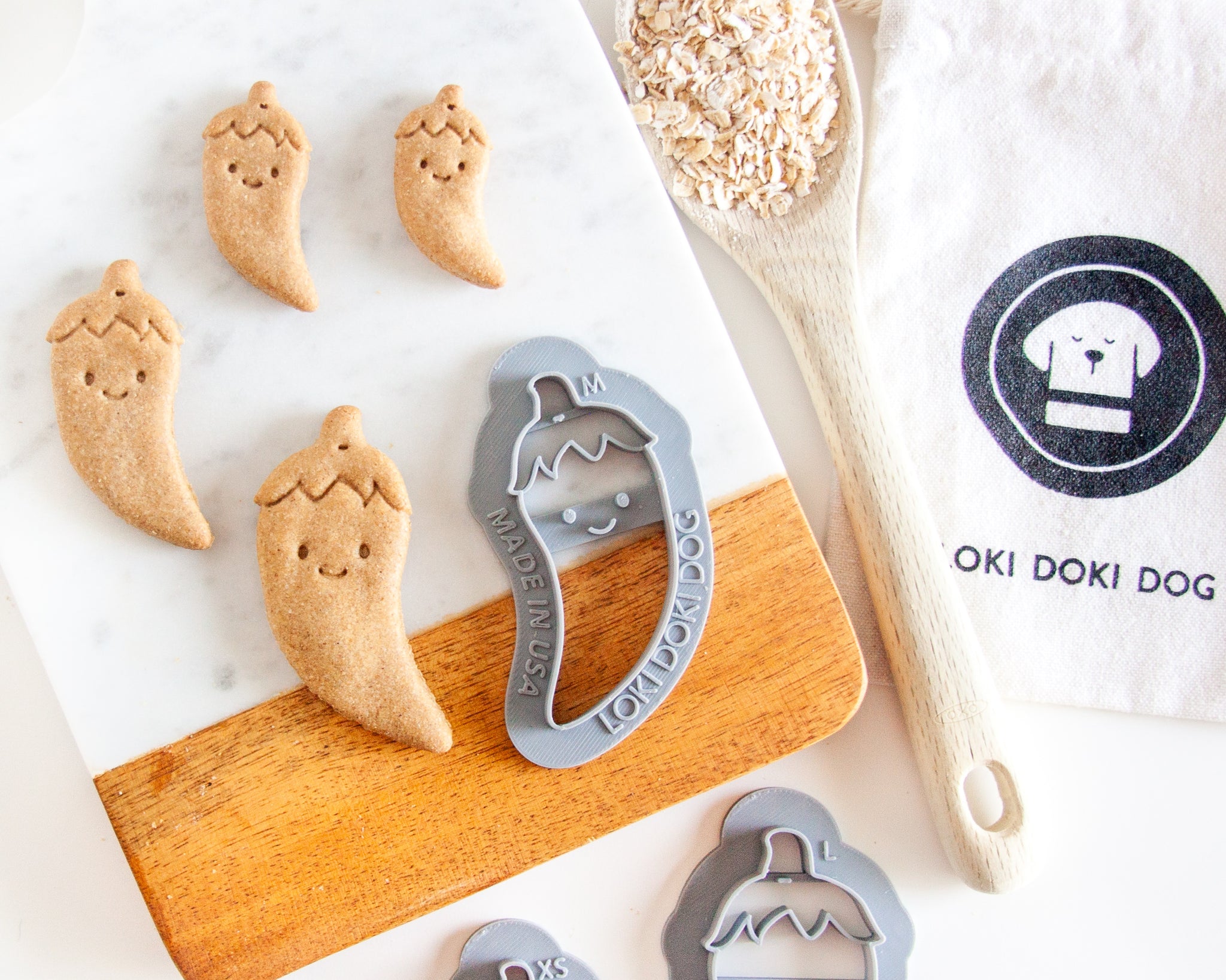 Happy Jalapeño Cookie Cutter – Loki Doki Dog