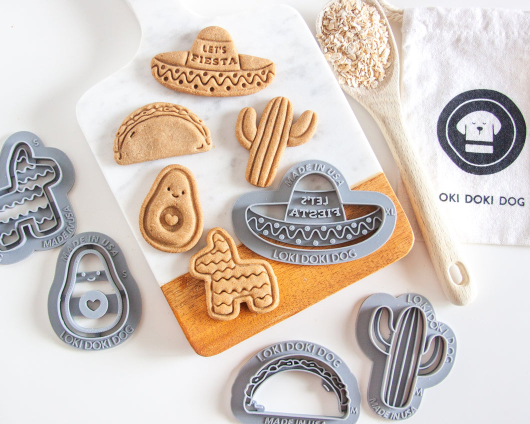 Mexican Fiesta Cookie Cutter BUNDLE (BUNDLE of 5)