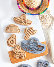 Charger l&#39;image dans la galerie, Mexican Fiesta Cookie Cutter BUNDLE (BUNDLE of 5)

