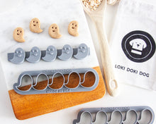 Load image into Gallery viewer, Whimsical Ghost Multi-Cutter (MINI SIZE) Sets Available with Optional Stamp Tool
