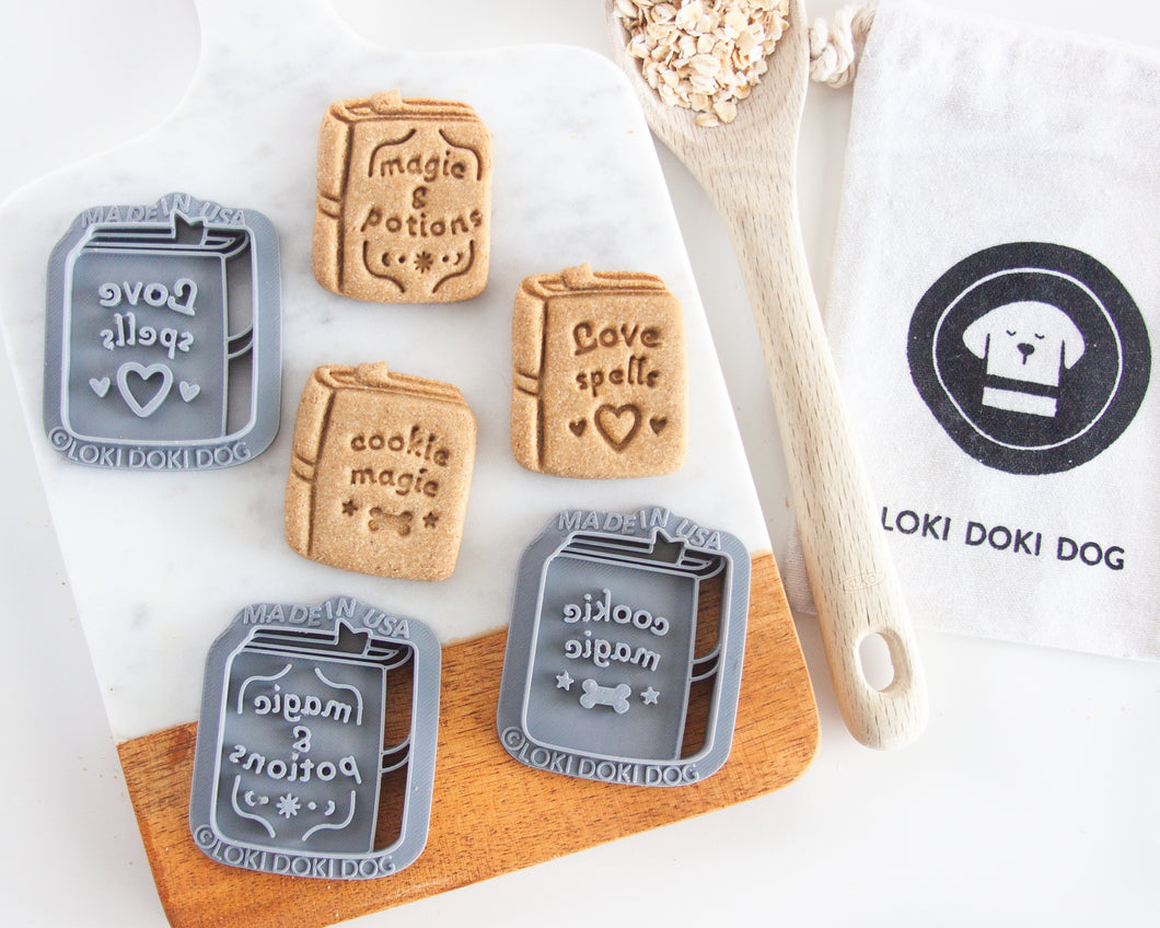 Book of Magic & Spells Cookie Cutter (3 Styles to Choose From)
