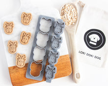 Cargar imagen en el visor de la galería, Happy Reindeer Multi-Cutter (MINI SIZE) Sets Available with Optional Stamp Tool
