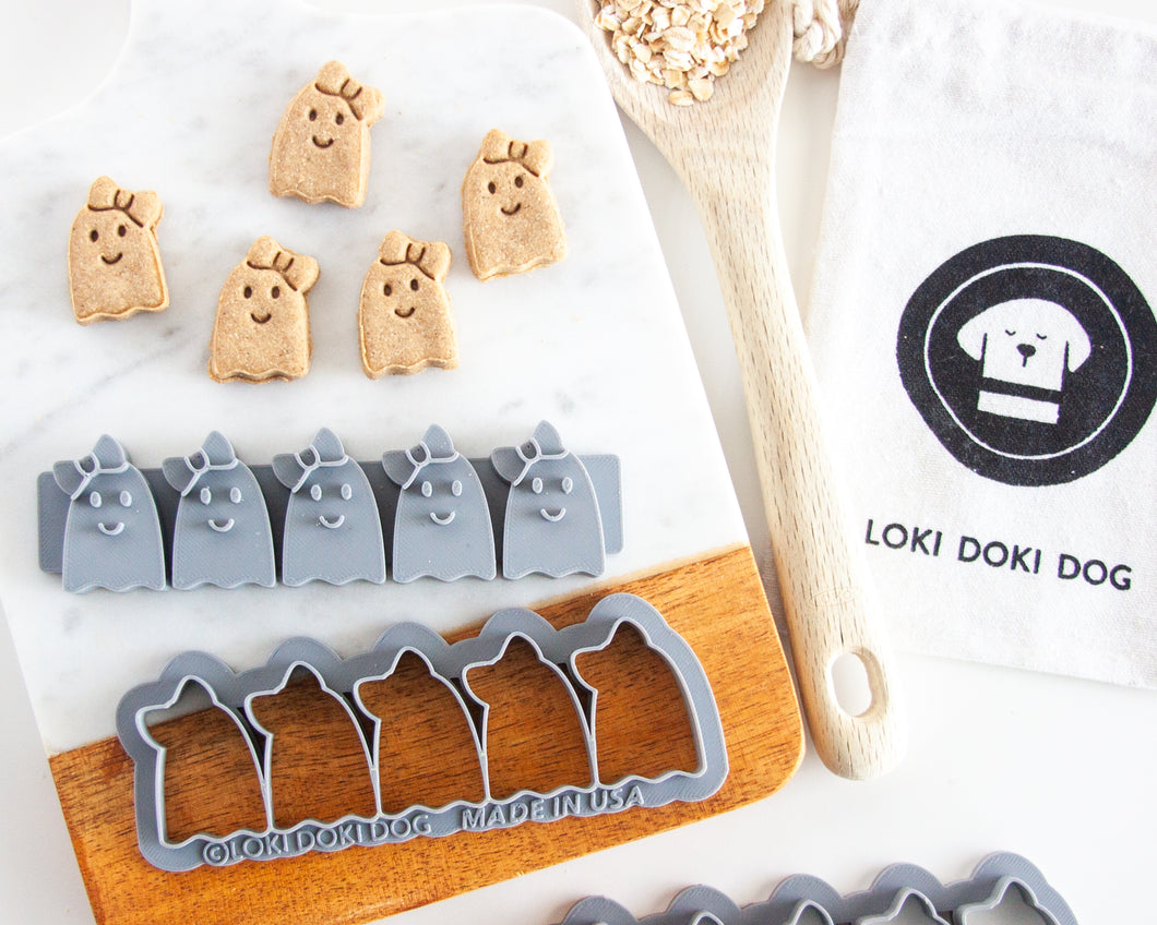 Girly Ghost with Bow Multi-Cutter (MINI SIZE) Sets Available with Optional Stamp Tool