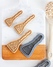 Load image into Gallery viewer, Witch&#39;s Broom- Magical Broomstick Cookie Cutter
