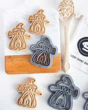 Load image into Gallery viewer, Wickedly Cute Witch Dog Cookie Cutter
