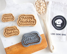 Load image into Gallery viewer, Word Pop &quot;Happy Birthday&quot; Cookie Cuter (Select Size)
