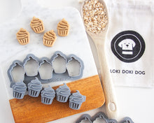Load image into Gallery viewer, Cupcake Multi-Cutter (MINI SIZE) Sets Available with Optional Stamp Tool
