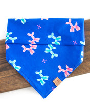 Load image into Gallery viewer, Dog Balloon Animal Dog Bandana (Blue)
