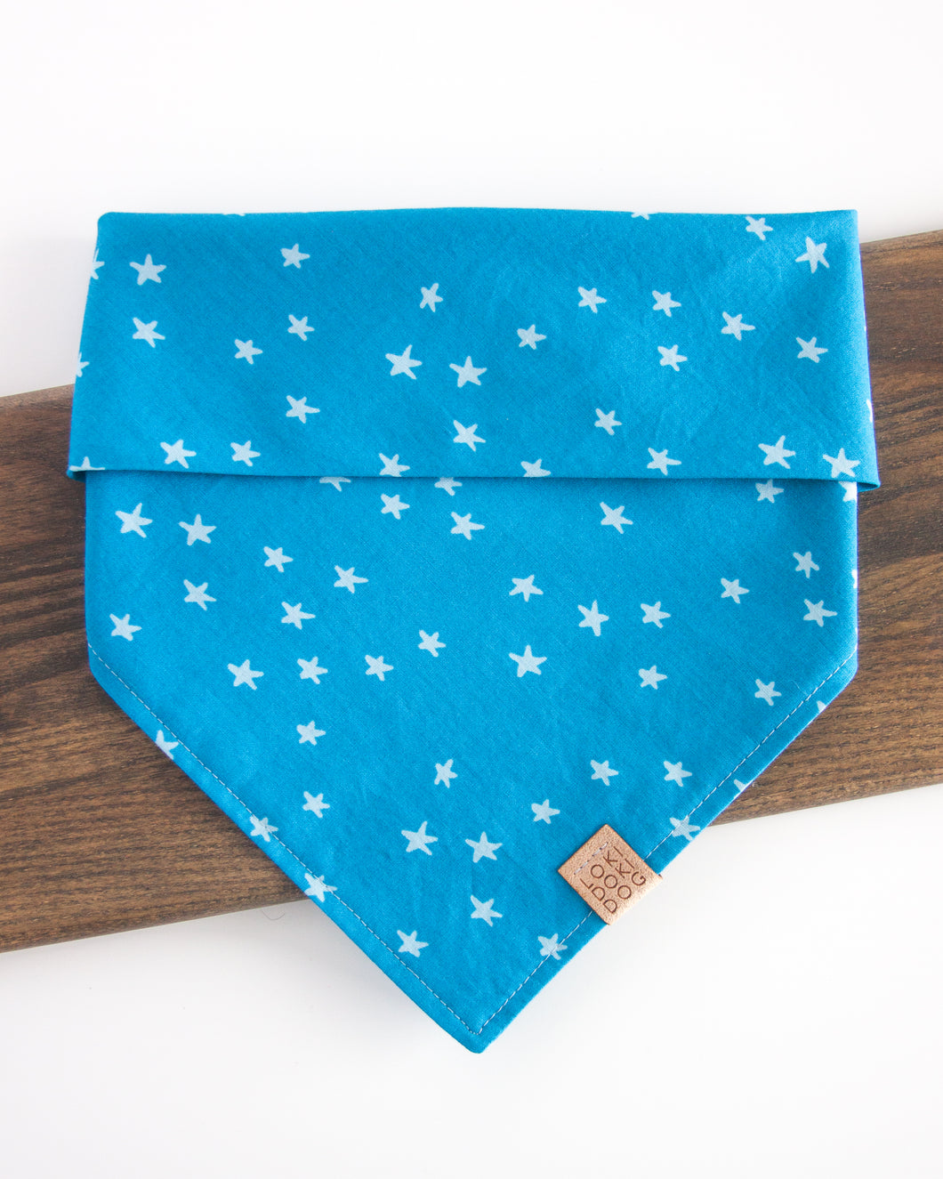 Blue & White Stars Dog Bandana