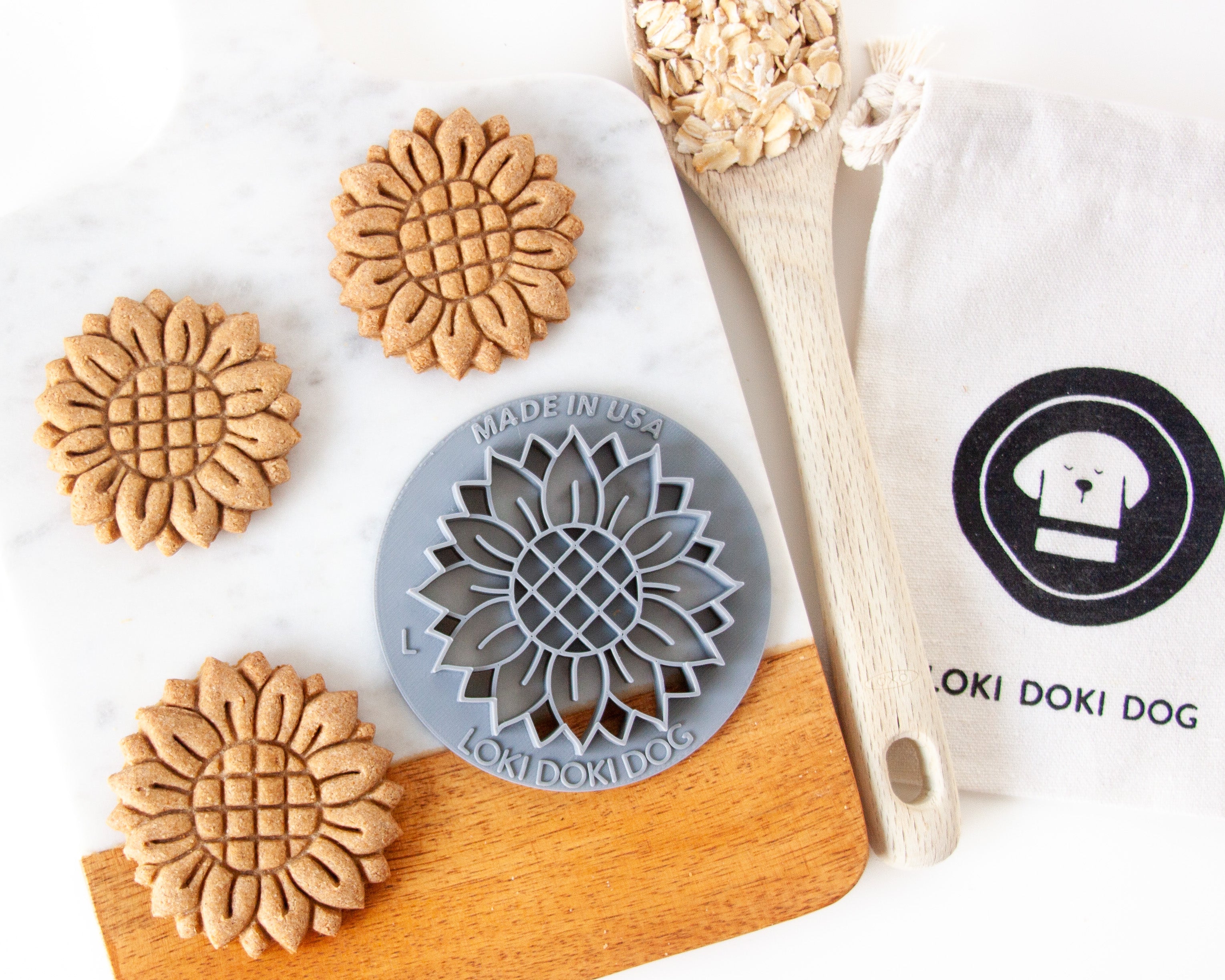 kuki　オーダー品 Sunflower Shape Cookie Cutter – Loki Doki Dog