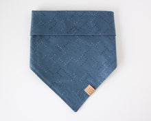 Load image into Gallery viewer, Pop of Blue Dog Bandana (Personalization Available)
