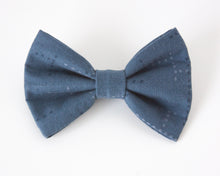 Load image into Gallery viewer, Pop of Blue Bow Tie
