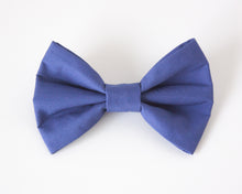 Load image into Gallery viewer, Blueberry Purple Dog Bow Tie
