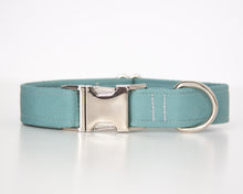 Load image into Gallery viewer, Spruce Green Dog Collar (Personalization Available)
