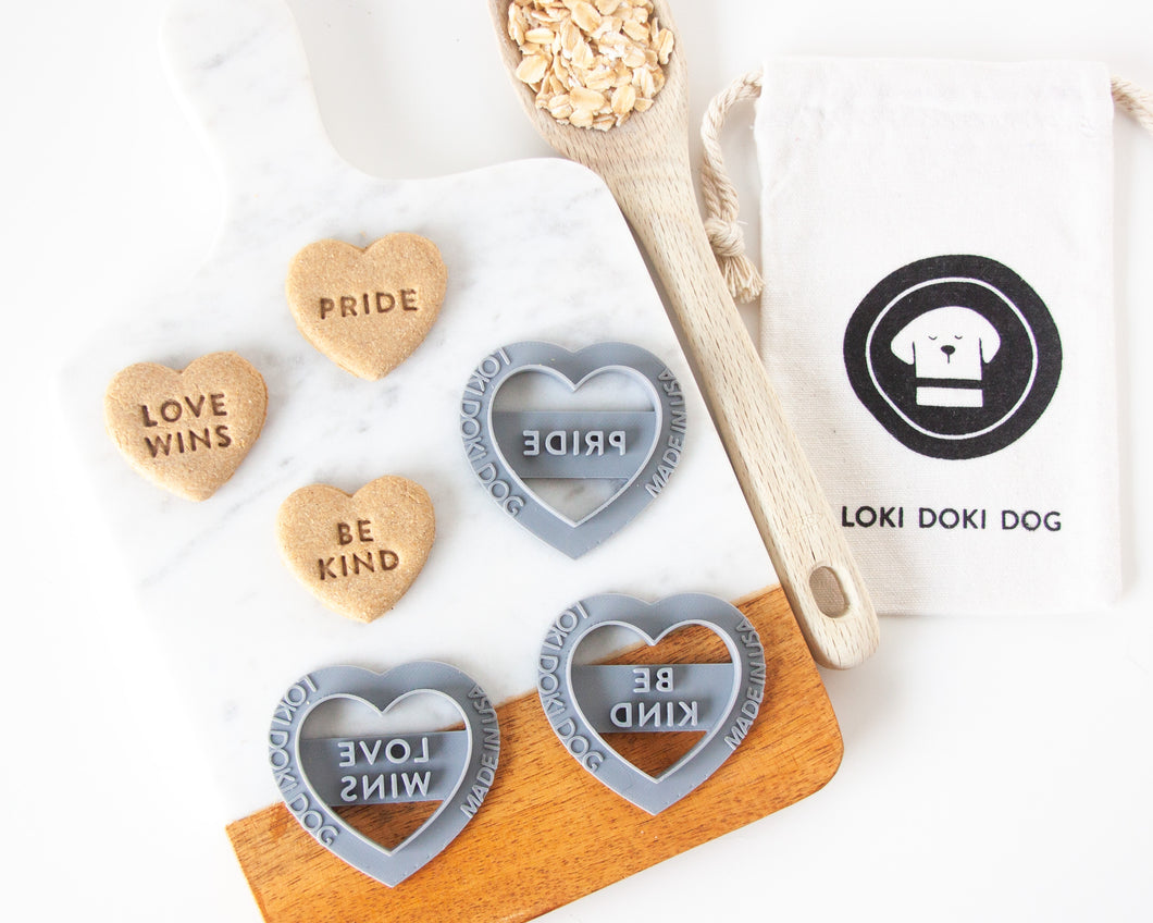 Pride Conversation Hearts - Pride Cookie Cutters