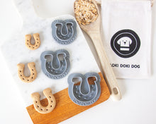 Load image into Gallery viewer, Horseshoe Shape Dog Biscuit Cookie Cutter (4 Sizes Available)
