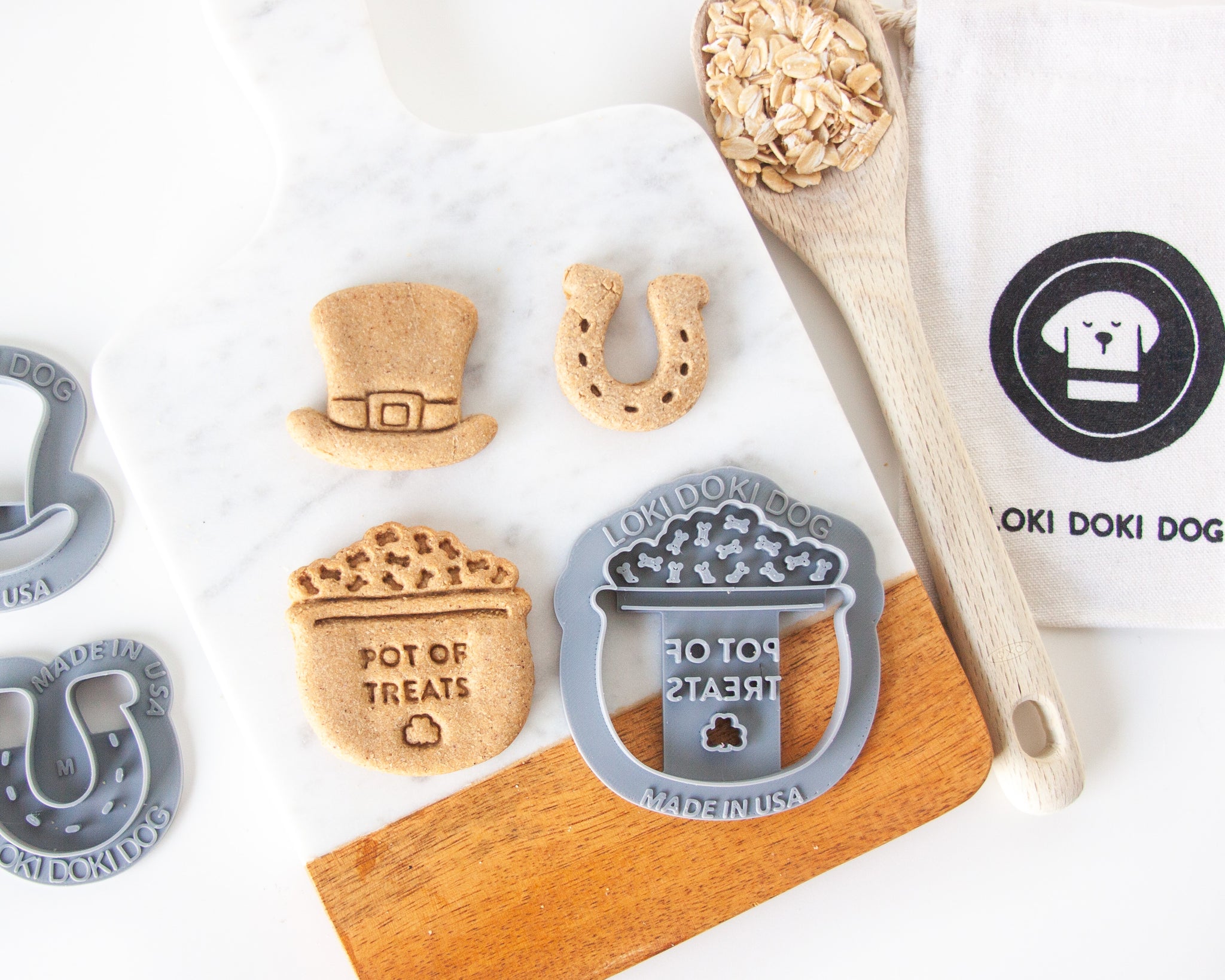 St Patrick's Day Dog Biscuit Cookie Cutters – Loki Doki Dog