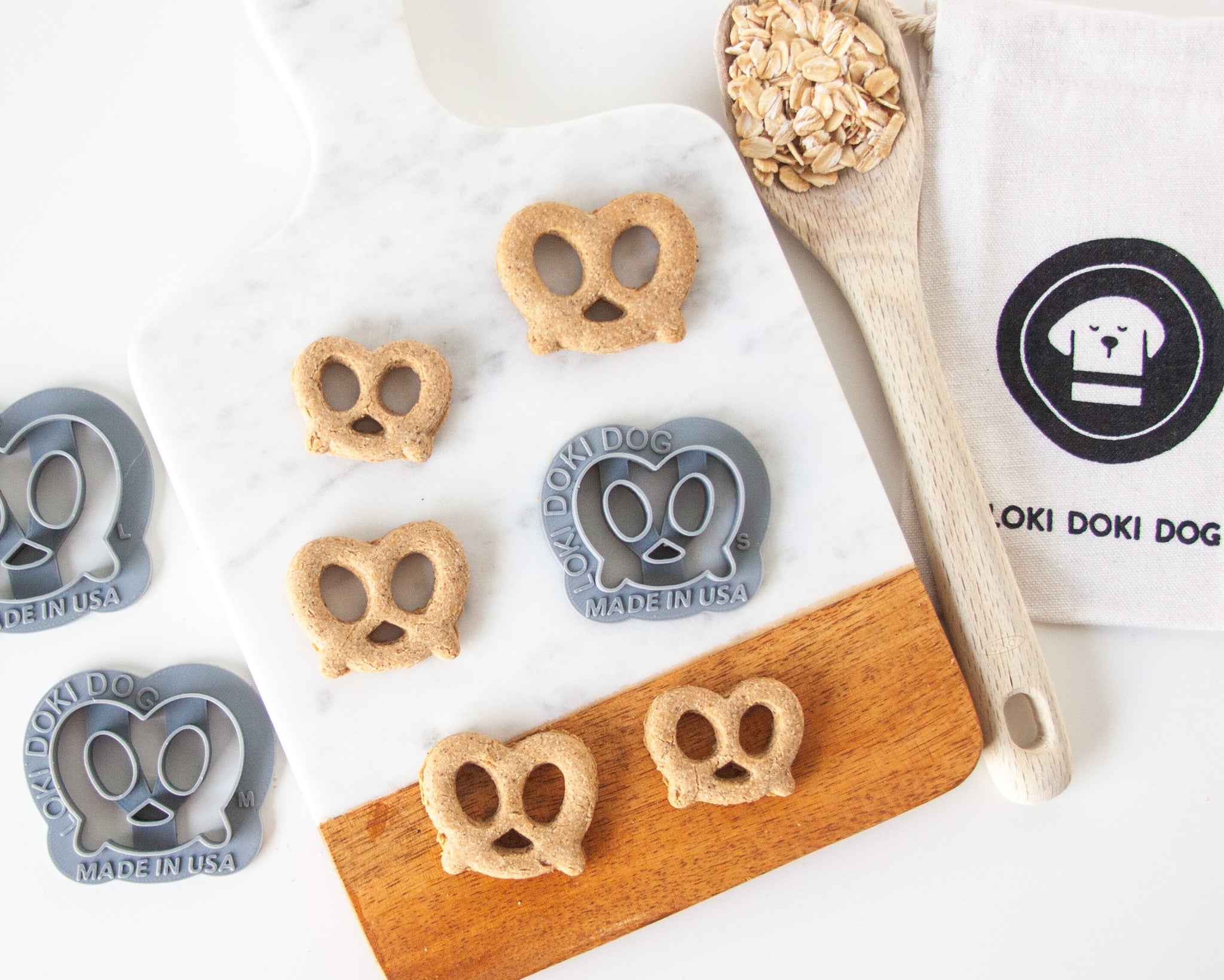 Pretzel Shape Cookie Cutter – Loki Doki Dog