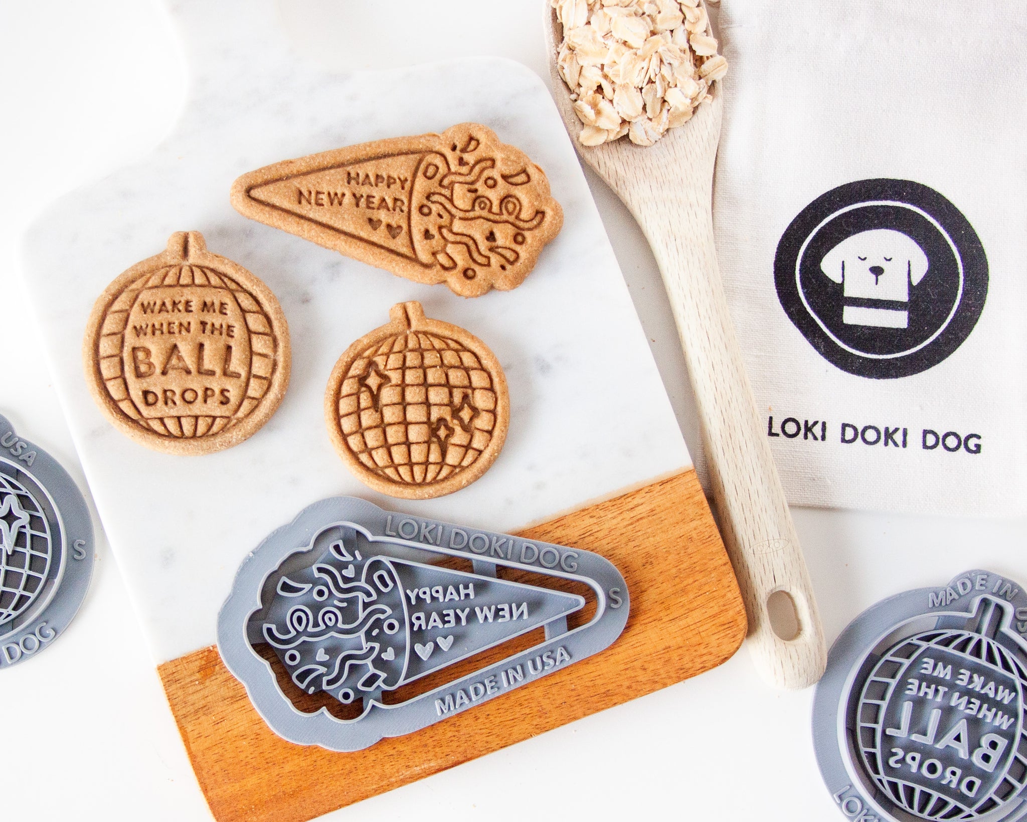 New Year Cookie Cutters – Loki Doki Dog