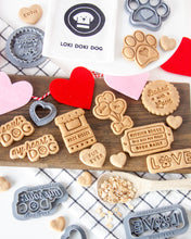 Load image into Gallery viewer, Ticket for a Kissing Booth - Dog Biscuit Cookie Cutter
