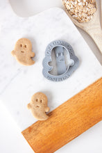 Load image into Gallery viewer, &quot;One Spooktacular Dog&quot; + Ghost Shape Dog Biscuit Cookie Cutter (BUNDLE of 2)
