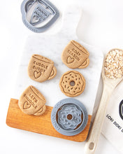Load image into Gallery viewer, Mug + Donut Shape Dog Biscuit Cookie Cutters (BUNDLE of 2)
