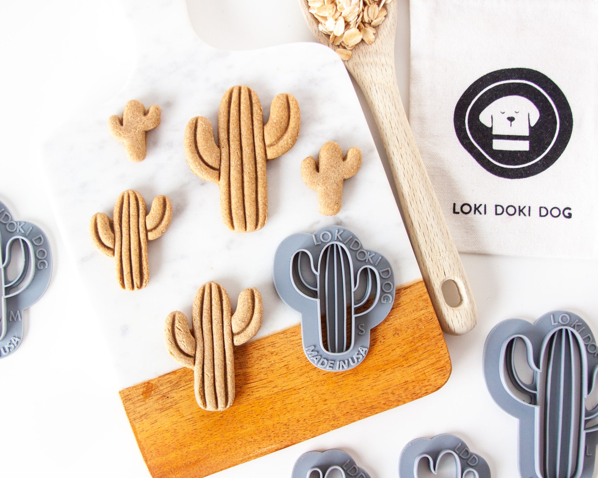 Saguaro Cactus Shaped Cookie Cutter – Loki Doki Dog