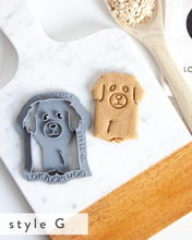 Load image into Gallery viewer, &quot;You&#39;re my Boo&quot;  Dog Ghost Shaped Cookie Cutter (20+ styles to choose from)
