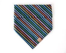 Load image into Gallery viewer, Happy Stripes Dog Bandana
