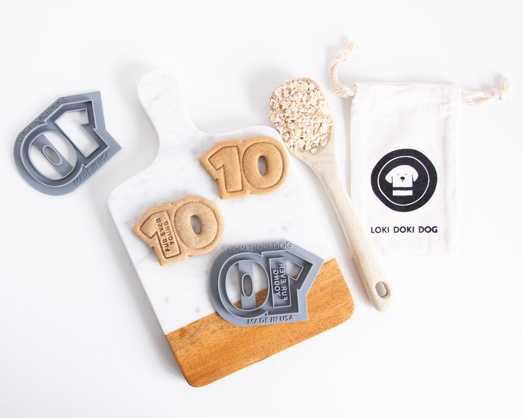 Number Shaped Cookie Cutters (Double Digits)