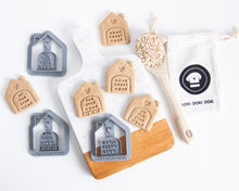Load image into Gallery viewer, &quot;Home Sweet Home&quot; &amp; &quot;My Fur Ever Home&quot; Shaped Cookie Cutter
