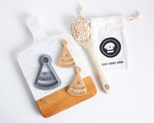 Load image into Gallery viewer, Birthday Party Hat Cookie Cutter (Personalization Available)
