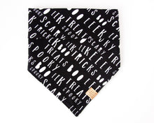 Load image into Gallery viewer, Spooktacular Halloween Dog Bandana (Glow-in-the-dark)
