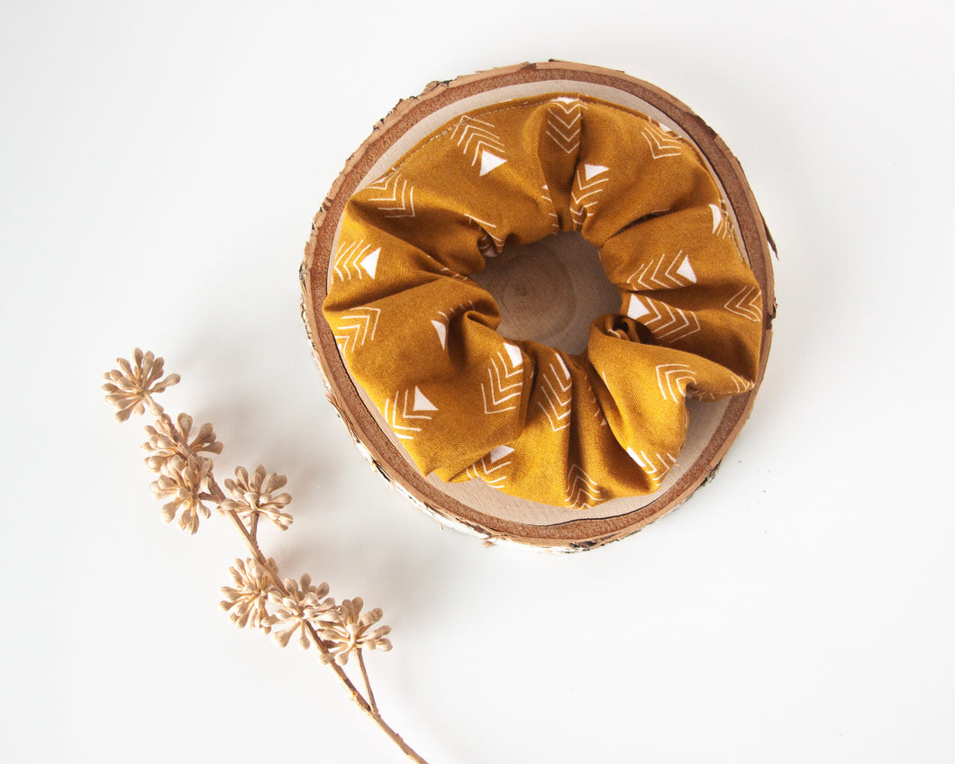 Golden Arrows Scrunchie