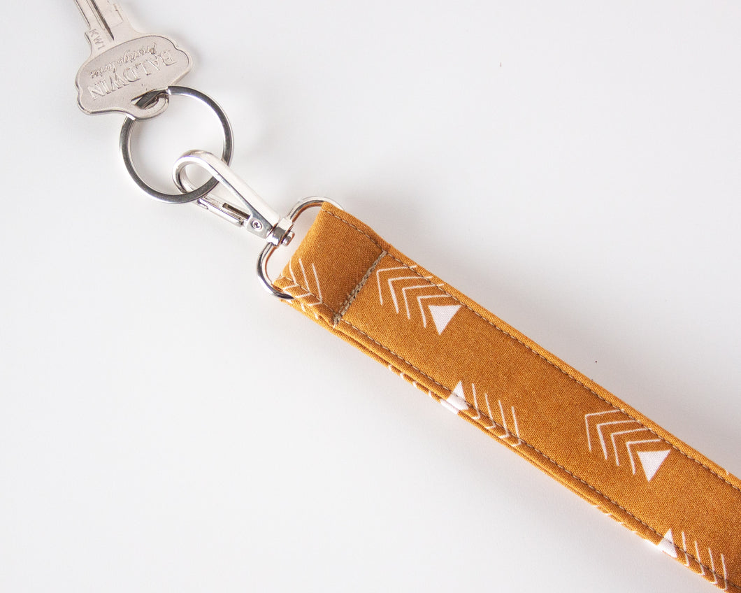 Golden Arrows Keychain Wristlet