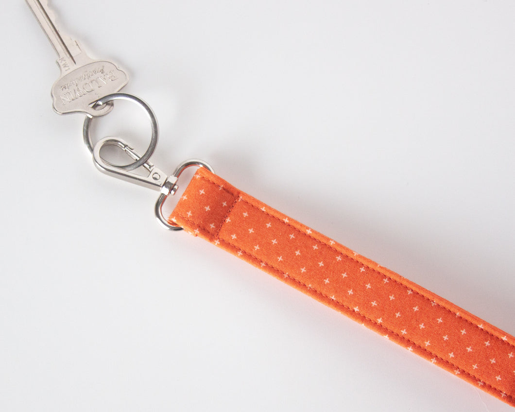 Pumpkin & Spice Keychain Wristlet